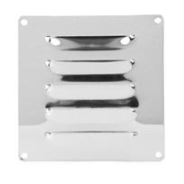 4PCS Air Vent Louver Grille Covers 316 Stainless Steel Boat Cabin Vents Louver Grille for Ship Yatch