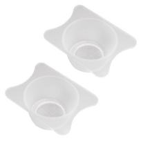 2Pcs Filter Cup Paint Purifying Cup Model Airbrush Tool Part Paint Purifying Cup Filter For Sprays Guns Tool Replacement