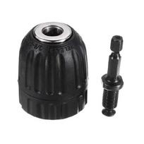 Reliable Drill Chuck Conversion Kit From Hexagonal Shank To Drill Chuck For Various Power Drills Home Renovation Tasks