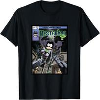 South Park Mysterion Superhero Comic Cover T-Shirt S juoda