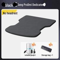BYD Song Pro Automobilio Lova Čiužinys: DMI Pripučiamas miego čiužinys galinei sėdynei Black, Pro DMI, No Headrests gray