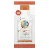 Youtheory, Liquid Collagen, Natural Berry, 12 liquid tubes, 1 fl oz (30 ml) each