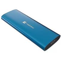 Natec External SSD enclosure RHINO M.2 NVME USB-C 3.2 horizon blue NKZ-2473
