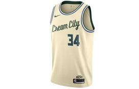 Nike Giannis Antetokounmpo #34 City Edition Jersey S smėlis