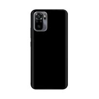 Dėklas Xiaomi Redmi Note 10 dėklui Note 10S Silikoninis Minkštas TPU Fundas Dangtelis Redmi Note 10 Pro Global Version Telefonui Bamperis redmi note 10 black