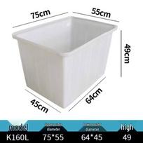 Jun Dingying Baltas 160L Plastikinis Vandens Bakas gray