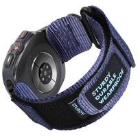 Nylon Strap Compatible with Samsung Galaxy Watch Ultra 47mm (2024/2025 model) Nylon Loop Replacement band for Men 47MM mėlyna