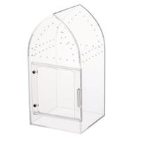 Anti-escape Spider Terrarium Ventilated Reptile Feeding Box  Jumping Spider Habitat skaidri