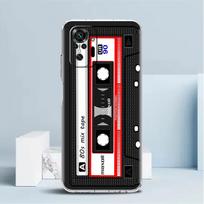 Vintage Cassette Tape Retro Style Case For Xiaomi Redmi Note 11 Pro 10 9 9S 8 8T 7 9A 9C 9T 10 10C K40 Clear Soft Phone Cover Redmi Note 11