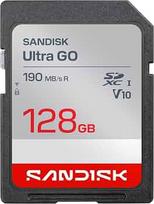SanDisk atm. korta SD 128GB SDXC Ultra Go 190MB/s V10