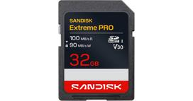SanDisk atm. korta SD 32GB SDXC Extreme Pro 100MB/s V30