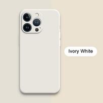 Geras Minkštas Skysto Silikono Minkštas Telefono Dėklas Dangtelis iPhone 16 / 16 Pro / 16 Pro Max / 16 Plus Apsaugantis nuo kritimo TPU Telefono Capa Dėklai iphone 16 Plus balta