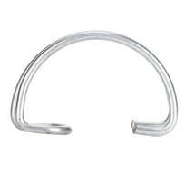 Triušių narvelio durelių tvirtinimas geležiniu kabliu Metalinis mažo gyvūno narvelio durelių įrankis 5 cm / 2,0 colių narvas
