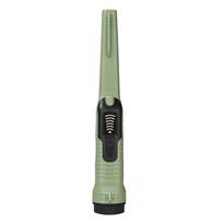 Handheld Metal Detector Portable 360 Positioning Rod Detector Waterproof Pinpoint Sound Vibrate Alarm 10 kHz 30m 9V žalia