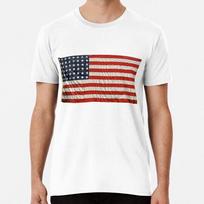 Vintage 48 Star American Flag Size S to 5XL Made in the USA T-Shirt Unisex T-Shirt XXL