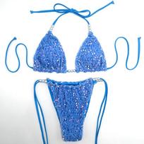 Sexy Micro Tie Bikini Women Inspired Swimwear Female Swimsuit Two-pieces Bikini Set Bather Bathing Suit S rožinė