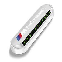 Automobilio laikino parkavimo kortelė Telefono numerio kortelė Numerio lentelė Telefono numeris BMW M M3 M4 M5 X1 X3 X5 X6 X7 F10 F20 F22 F30 G20 G30