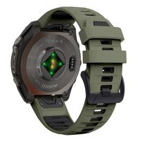 22/26mm QuickFit Silicone Strap For Garmin Fenix 8 51MM E 47MM 7X 7 6X 6 5X 5 Plus Epix Pro Gen 2 Instinct 2 2X Enduro 3 2 Bands QuickFit 22mm