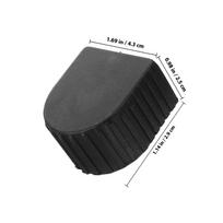 2Pcs Telescopic Ladder Cap Thickened Plastic Topper Cover for Aluminum Extension Ladders Home Garden Safety Ladder End Caps