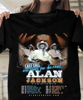 NAUJAS Populiarus Alan Jackson 2025 m. Turas Dovana Gerbėjams S iki 5XL Unisex Marškinėliai SN88 Unisex Marškinėliai XXL