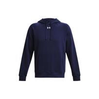 Under Armour Rival Fleece Sweatshirts Men's Navy Blue Hooded Moderate Regular 1379757-410 XL