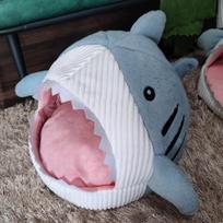 Cat Kennel  Closed Four-season Kennel  Cartoon Shark  Creative Kennel  Shark Upgrade S