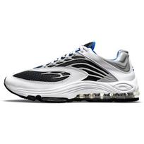 Nike Air Tuned Max Balti Raciniai Mėlyni Vyriški Sportbačiai Juodi Šviesiai Dūminiai Pilki DH8623-001 43
