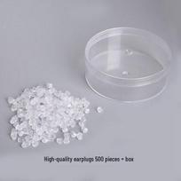 Skaidrūs silikoniniai auskarų smeigtukų ir ausų kištukų atraminiai fiksatoriai - Anti-Drop, Anti-Slip Clips