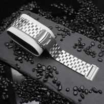 Stainless Steel 26mm Band for Garmin Watch Fenix 8 51mm Strap Fenix 7X Pro 51mm Correa Metal Belt for Garmin Tactix 7 Pro Delta 26mm sidabras