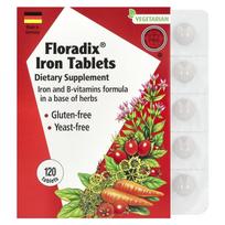 Floradix, Floradix, geležies tabletės, 120 tablečių