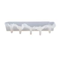 Handmade Crystal Ornaments UV Crystal Epoxy Mold Mountain Sea Resin Silicone Mould DIY Crafts Home Decorations Mold 1
