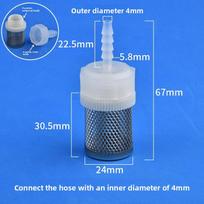6-19mm Stainless Steel Mesh Filter Garden Irrigation Pump Protection Hose Filter Water Cleaning Mesh Brass Filter