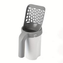 The Cat Litter Scoop Can Store A Large Anti-Splash Scooping Tool for Cat Waste, Featuring Fine Holes pilka