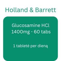 Glucosamine HCl, 1400mg - 60 tabs - Holland & Barrett