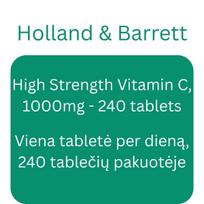 High Strength Vitamin C, 1000mg - 240 tablets - Holland & Barrett