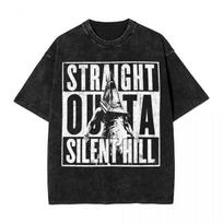 Silent Hill Washed Cotton T-Shirt 3XL