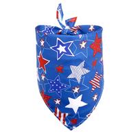 Nepriklausomybės dienos šunų bandana Reguliuojamas atostogų vakarėlis Gimtadienio gyvūnėlis Nepriklausomybės dienos Bandana katės šalikas