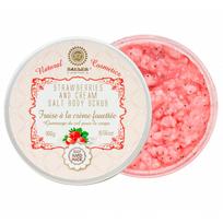 Jūros druskos kūno šveitiklis Strawberries and Cream