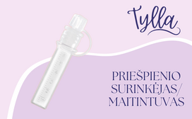 TYLLA priešpienio surinkėjas / maitintuvas