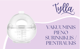 TYLLA vakuuminis pieno surinkiklis / pientraukis