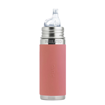 Vaikiška gertuvė Pura Sippy TERMO ROSE 260ml