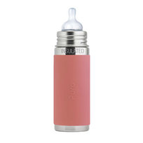 Buteliukas kūdikiui Pura Kiki Rose TERMO 260ml
