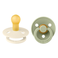 BIBS kūdikių čiulptukai - Ivory/Sage