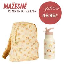 Vaikiška Kuprinė ir Gertuvė Rainbow Rinkinys
