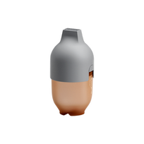 HEORSHE Ultra Wide Neck kūdikių buteliukas 240 ml, 6+ mėn., pilka