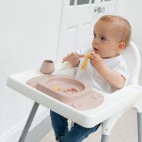 Silikoninė lėkštė EasyMat MiniMax Mauve