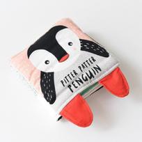 Minkšta kūdikio knygutė Pitter Patter Penguin