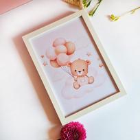 Personalizuoti Kūdikio Metrikai Double Bear Mini