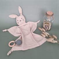 Organinės medvilnės migdukas Rabbit - Beige