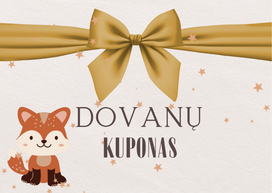 Dovanų kuponas 100 EUR – Voverytės butikėlis